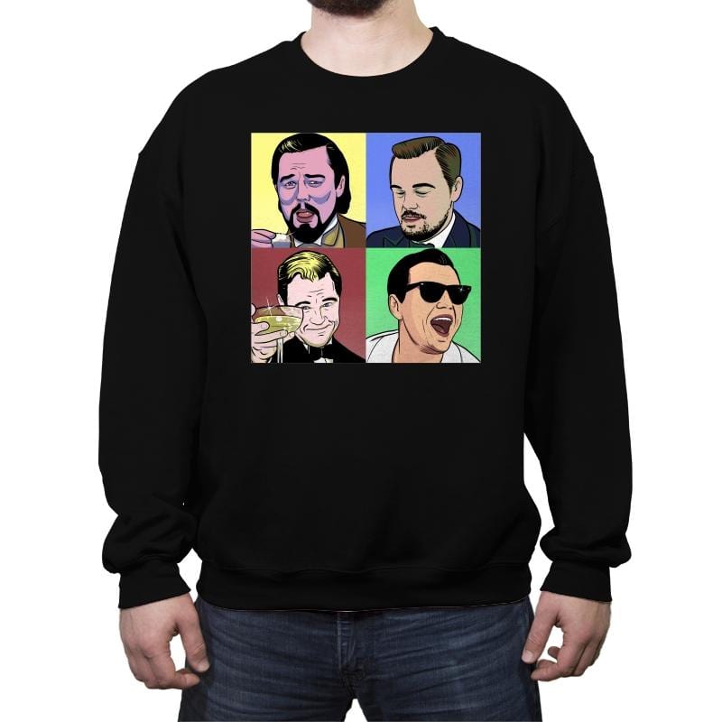 King Of Memes - Crew Neck Sweatshirt Crew Neck Sweatshirt RIPT Apparel Small / Black