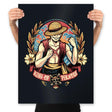 King of Pirates - Prints Posters RIPT Apparel 18x24 / Black
