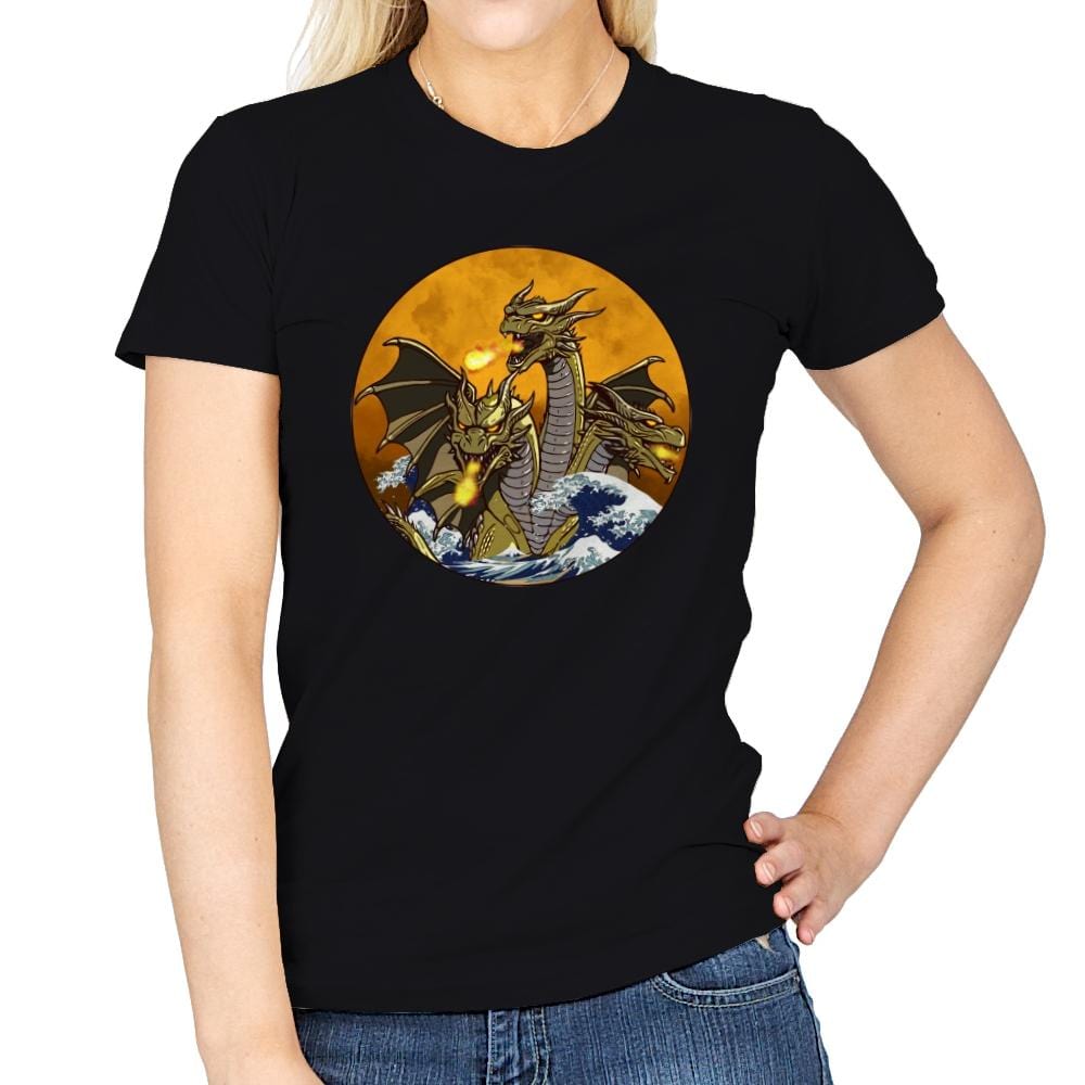King Of The Dragon - Womens T-Shirts RIPT Apparel Small / Black