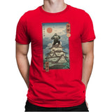 King of the Edo Jungle - Mens Premium T-Shirts RIPT Apparel Small / Red