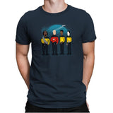 King of the Enterprise Exclusive - Mens Premium T-Shirts RIPT Apparel Small / Indigo