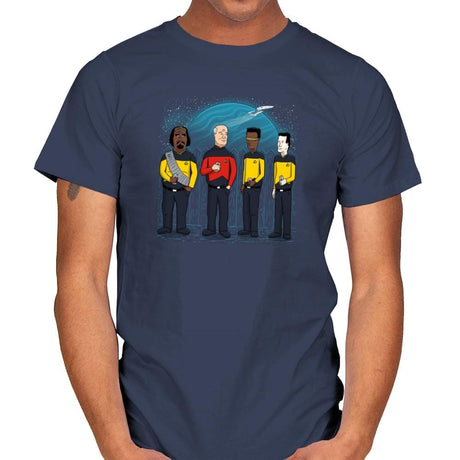 King of the Enterprise Exclusive - Mens T-Shirts RIPT Apparel Small / Navy