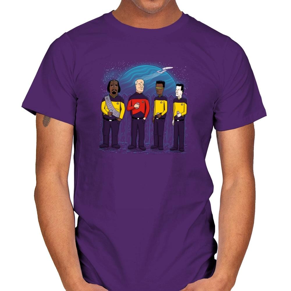 King of the Enterprise Exclusive - Mens T-Shirts RIPT Apparel Small / Purple