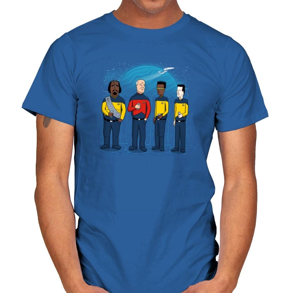 King of the Enterprise Exclusive - Mens T-Shirts RIPT Apparel Small / Royal