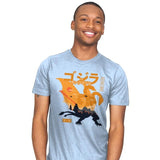 King of the Monsters Vol.1 - Mens T-Shirts RIPT Apparel Small / Baby Blue