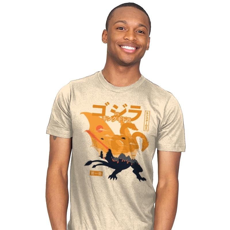 King of the Monsters Vol.1 - Mens T-Shirts RIPT Apparel Small / Natural