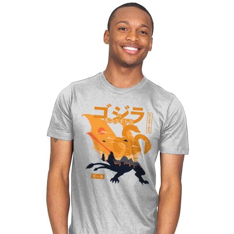 King of the Monsters Vol.1 - Mens T-Shirts RIPT Apparel Small / Silver