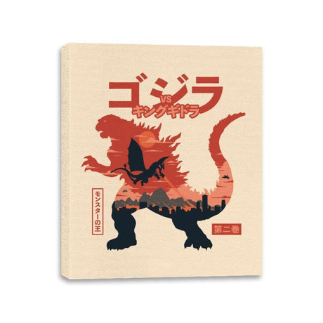 King of the Monsters Vol.2 - Canvas Wraps Canvas Wraps RIPT Apparel 11x14 / Natural