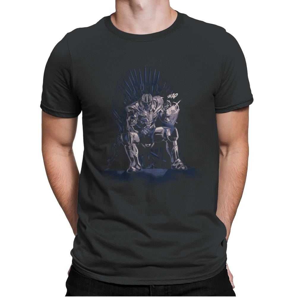 King of the Universe - Anytime - Mens Premium T-Shirts RIPT Apparel Small / Heavy Metal