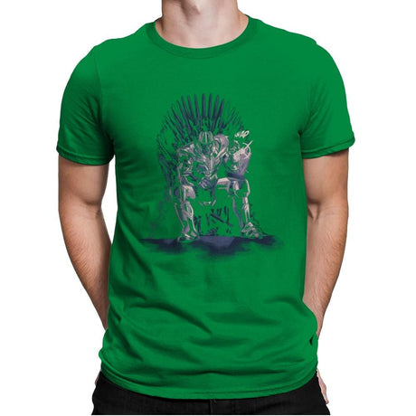King of the Universe - Anytime - Mens Premium T-Shirts RIPT Apparel Small / Kelly Green