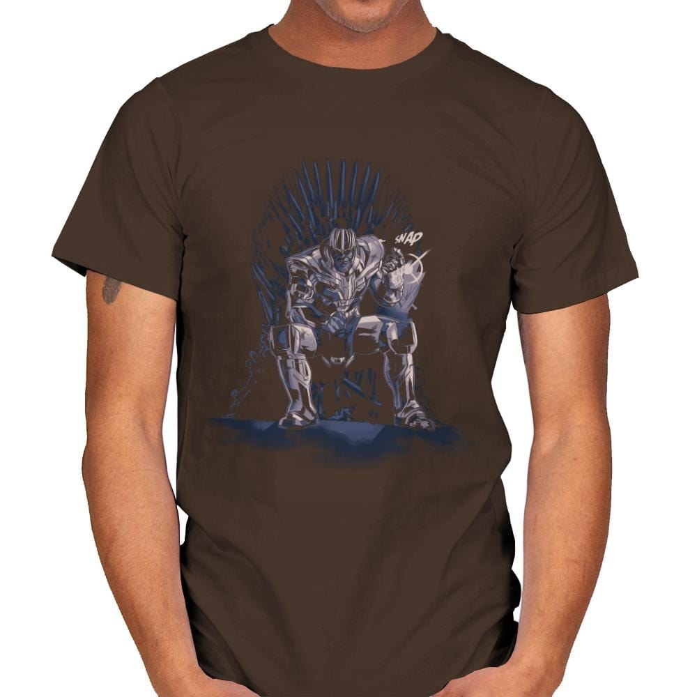 King of the Universe - Anytime - Mens T-Shirts RIPT Apparel Small / Dark Chocolate