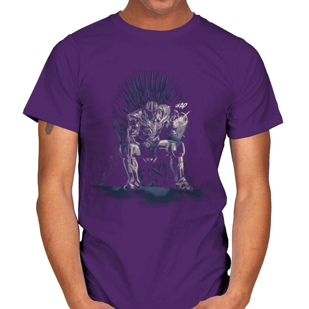 King of the Universe - Anytime - Mens T-Shirts RIPT Apparel Small / Purple