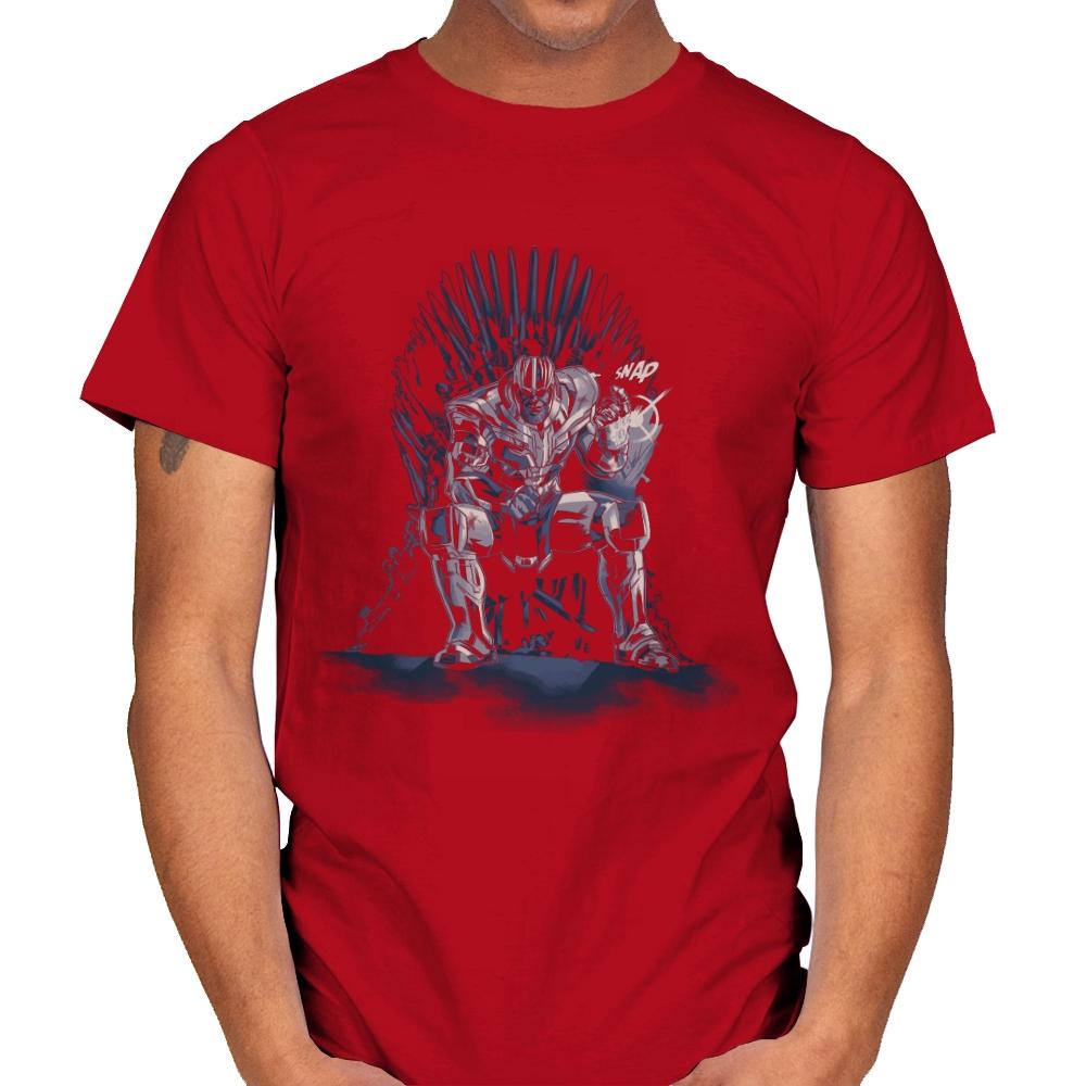 King of the Universe - Anytime - Mens T-Shirts RIPT Apparel Small / Red