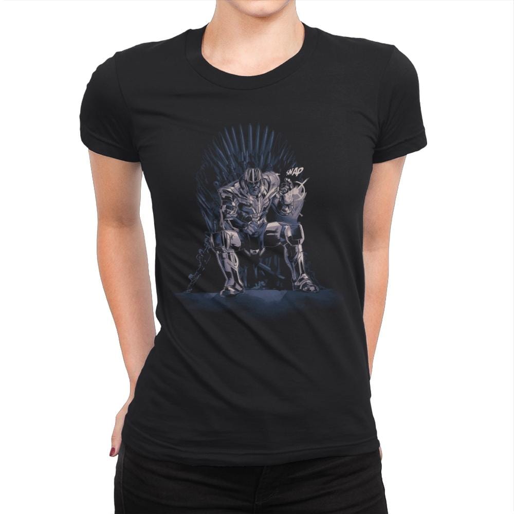 King of the Universe - Anytime - Womens Premium T-Shirts RIPT Apparel Small / Black