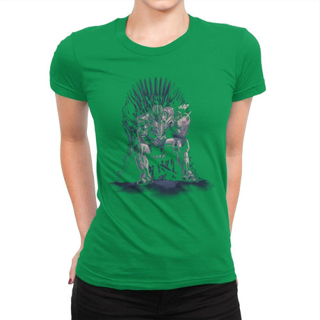 King of the Universe - Anytime - Womens Premium T-Shirts RIPT Apparel Small / Kelly Green