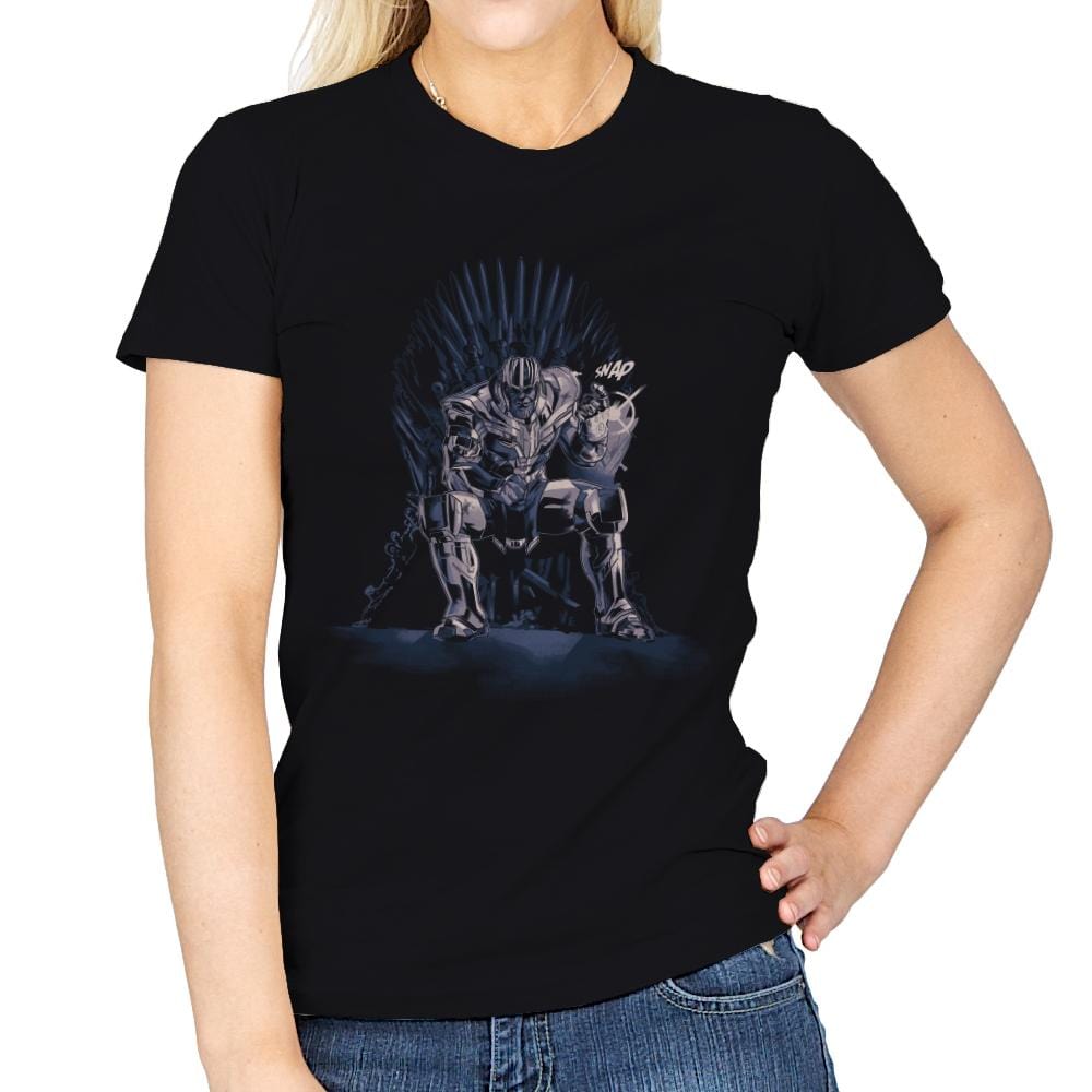 King of the Universe - Anytime - Womens T-Shirts RIPT Apparel Small / Black