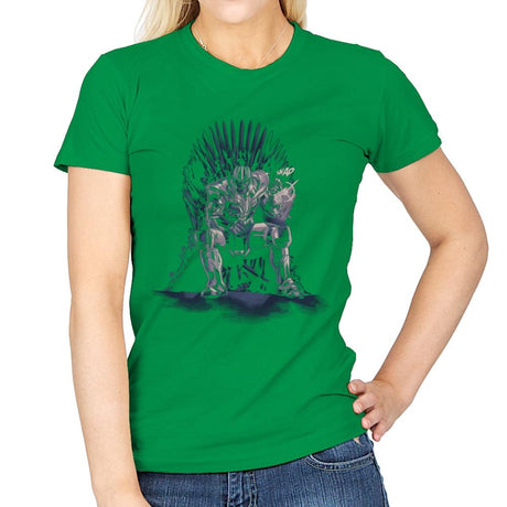 King of the Universe - Anytime - Womens T-Shirts RIPT Apparel Small / Irish Green