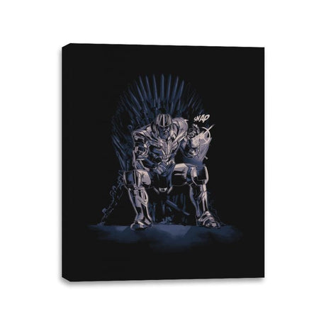 King of the Universe - Canvas Wraps Canvas Wraps RIPT Apparel 11x14 / Black