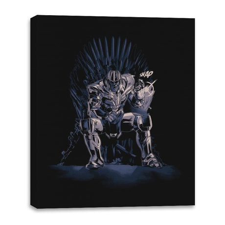 King of the Universe - Canvas Wraps Canvas Wraps RIPT Apparel 16x20 / Black