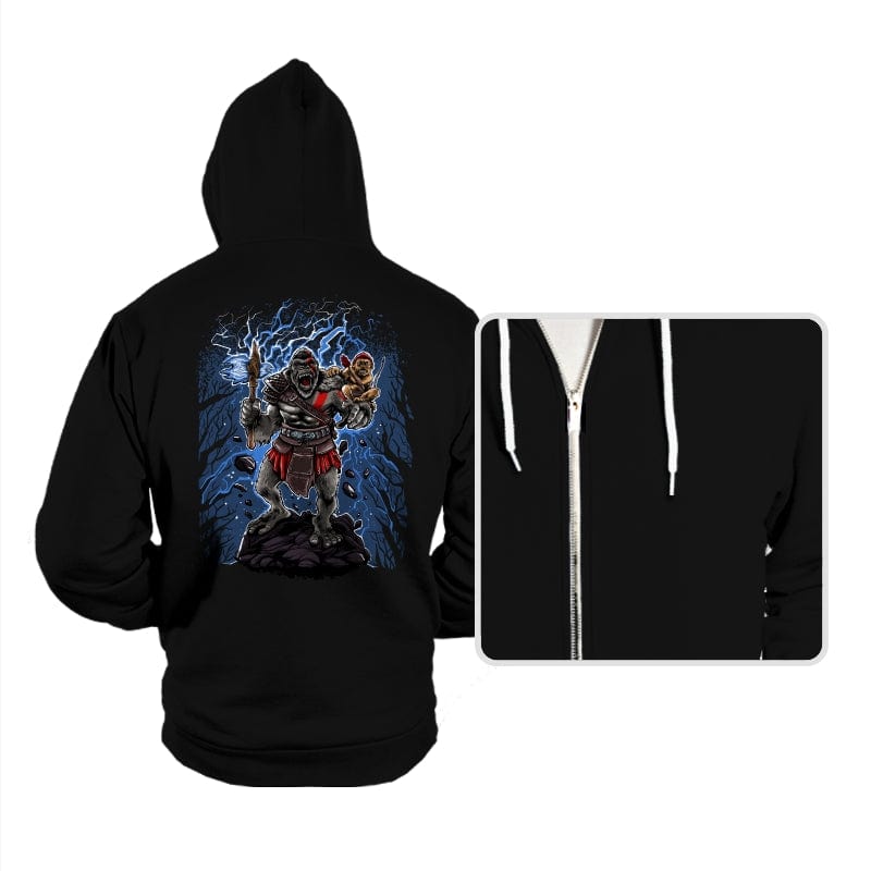 King of War - Hoodies Hoodies RIPT Apparel Small / Black