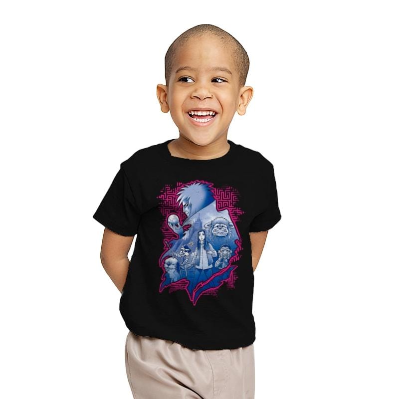 King's Labyrinth - Youth T-Shirts RIPT Apparel