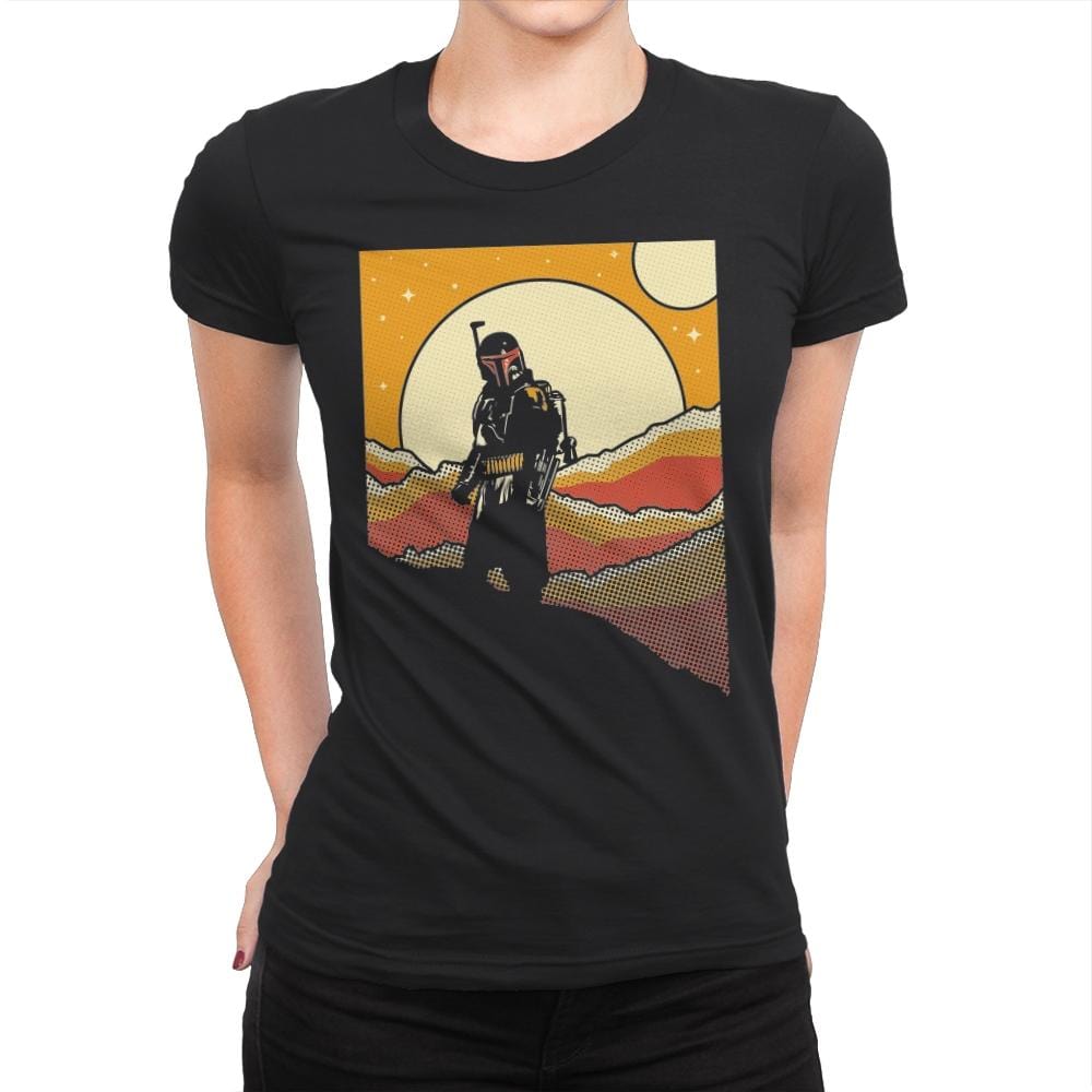 King's Sunrise - Womens Premium T-Shirts RIPT Apparel Small / Black