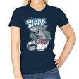 King Shark Bites - Womens T-Shirts RIPT Apparel Small / Navy