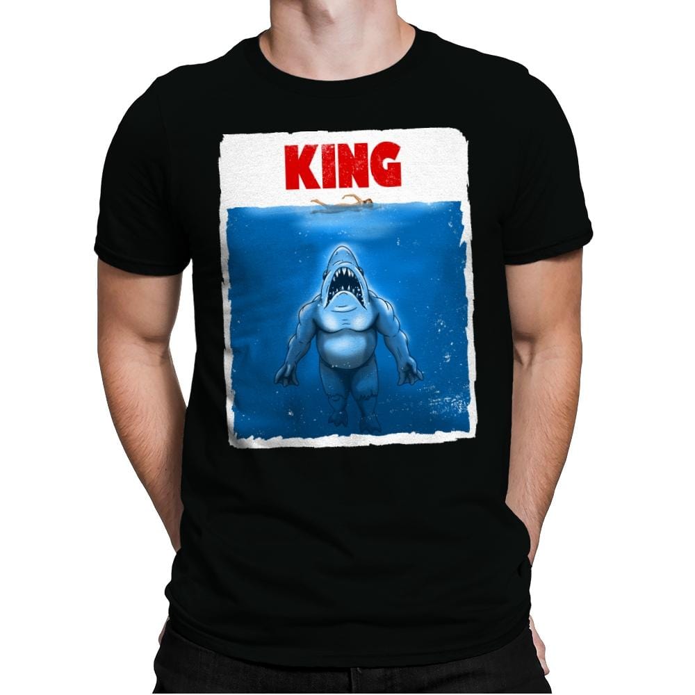 King Shark - Mens Premium T-Shirts RIPT Apparel Small / Black