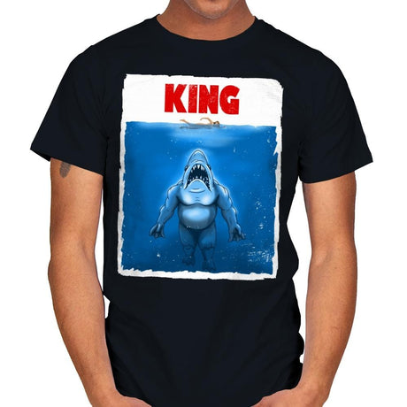 King Shark - Mens T-Shirts RIPT Apparel Small / Black