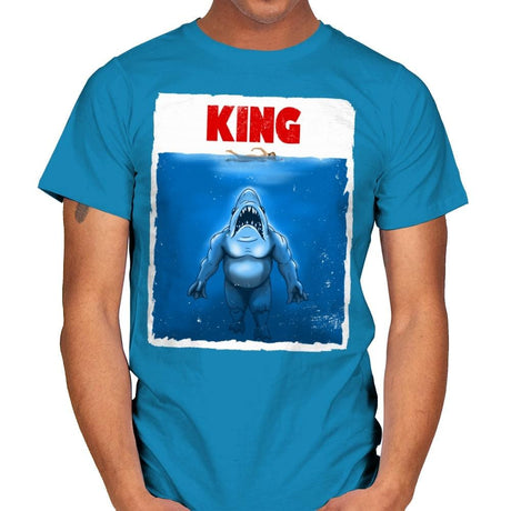 King Shark - Mens T-Shirts RIPT Apparel Small / Sapphire