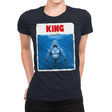 King Shark - Womens Premium T-Shirts RIPT Apparel Small / Midnight Navy