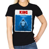 King Shark - Womens T-Shirts RIPT Apparel Small / Black