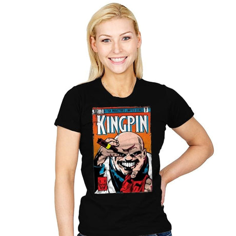 Kingpin #1 - Womens T-Shirts RIPT Apparel