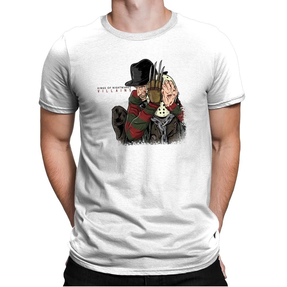Kings of Nightmares - Mens Premium T-Shirts RIPT Apparel Small / White
