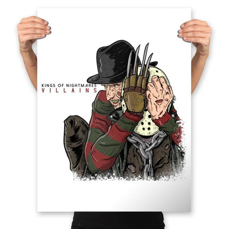 Kings of Nightmares - Prints Posters RIPT Apparel 18x24 / White