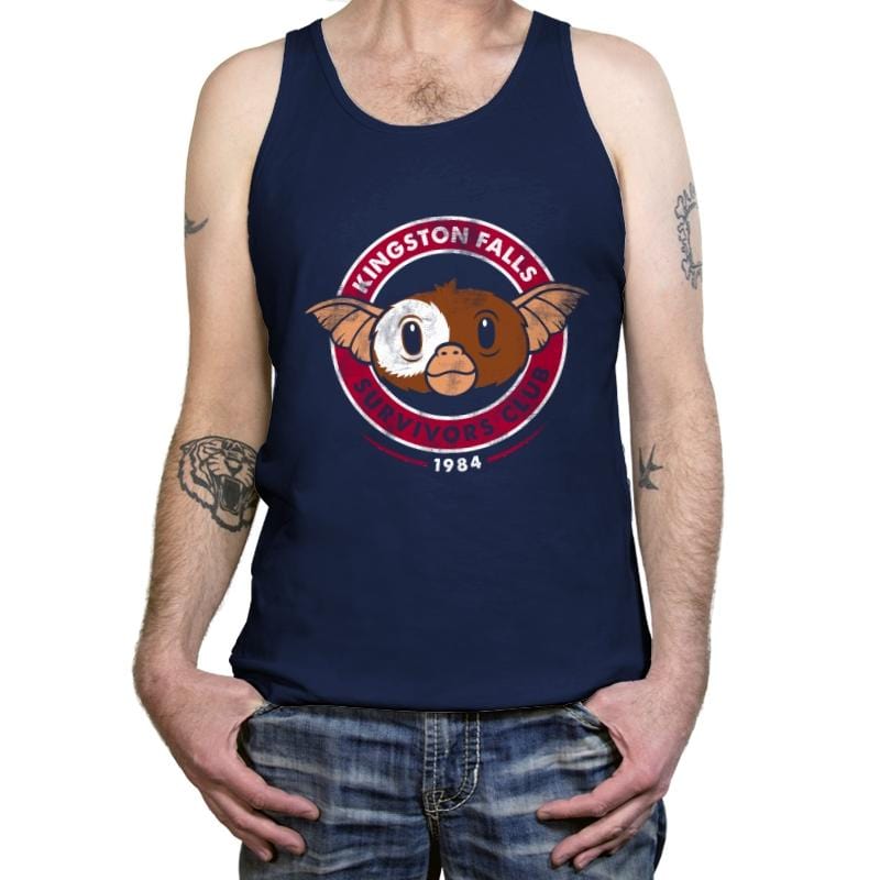 Kingston Falls Survivors Club - Tanktop Tanktop RIPT Apparel X-Small / Navy