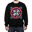Kiss of Death - Crew Neck Sweatshirt Crew Neck Sweatshirt RIPT Apparel Small / Black