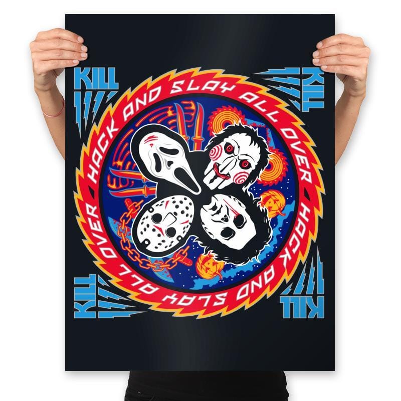 Kiss of Death - Prints Posters RIPT Apparel 18x24 / Black