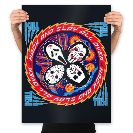 Kiss of Death - Prints Posters RIPT Apparel 18x24 / Black