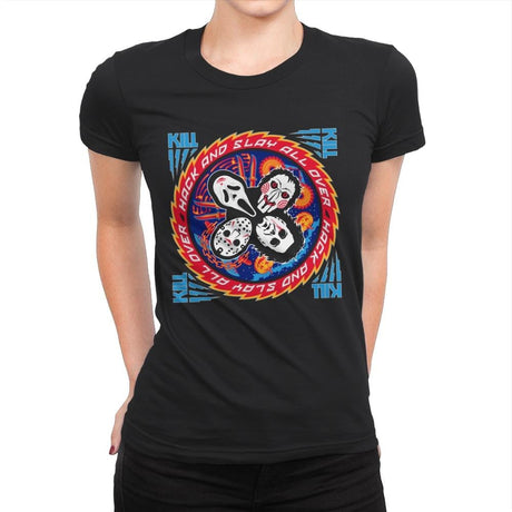 Kiss of Death - Womens Premium T-Shirts RIPT Apparel Small / Black