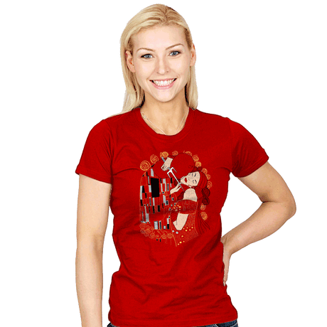 Kiss of the Devil - Womens T-Shirts RIPT Apparel