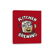 Kitchen Brewing - Canvas Wraps Canvas Wraps RIPT Apparel 8x10 / Red