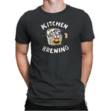 Kitchen Brewing - Mens Premium T-Shirts RIPT Apparel Small / Heavy Metal
