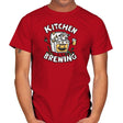 Kitchen Brewing - Mens T-Shirts RIPT Apparel Small / Red