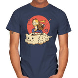 Kitten Cloud - Mens T-Shirts RIPT Apparel Small / Navy