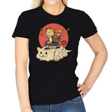 Kitten Cloud - Womens T-Shirts RIPT Apparel Small / Black