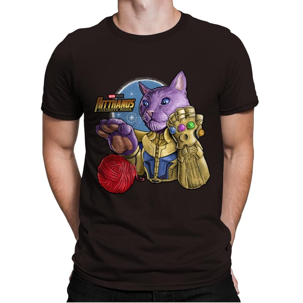 KitThanos - Mens Premium T-Shirts RIPT Apparel Small / Dark Chocolate