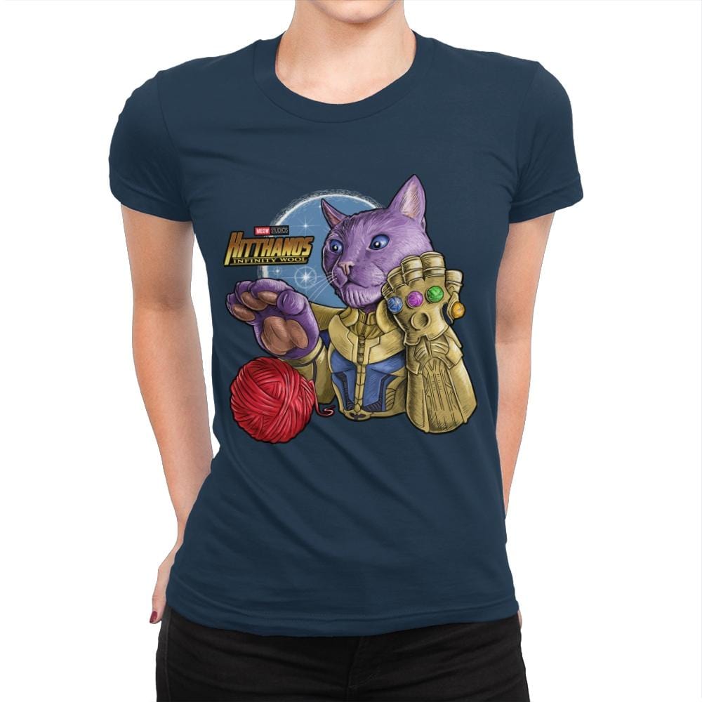 KitThanos - Womens Premium T-Shirts RIPT Apparel Small / Midnight Navy