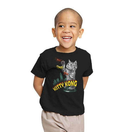 Kitty Kong - Youth T-Shirts RIPT Apparel
