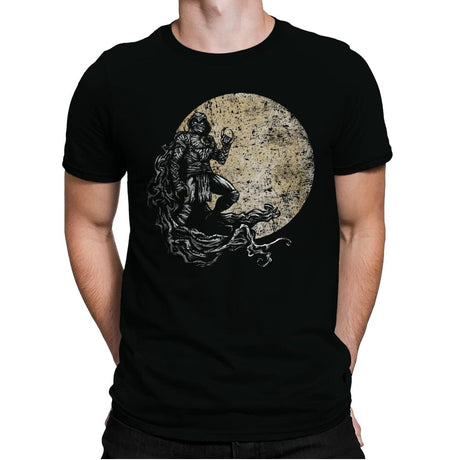 Knight of the Moon - Mens Premium T-Shirts RIPT Apparel Small / Black